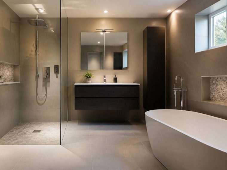 Transformer une salle de bain vieillissante en espace moderne